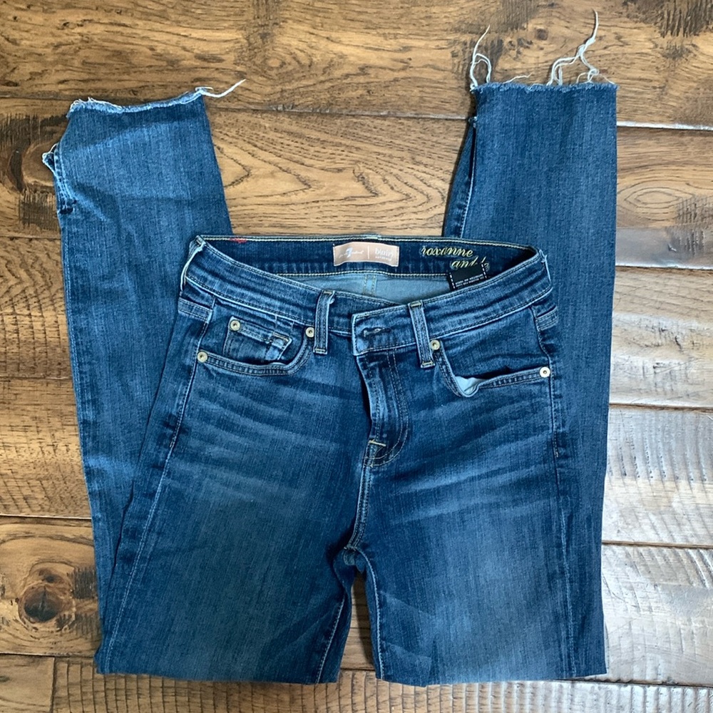 7 For All Mankind Women’s Roxanne Ankle Midrise Size 26